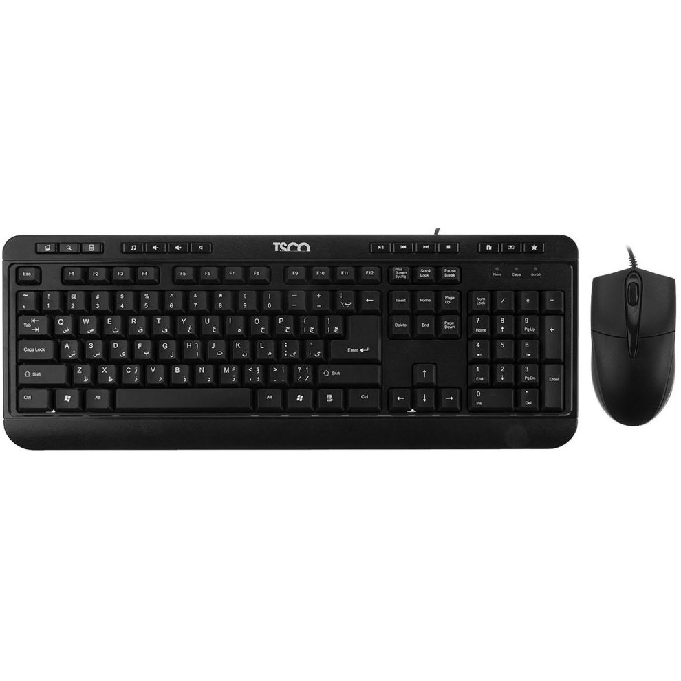 ست ماوس و کیبورد تسکو مدل TKM 8052 باسیم