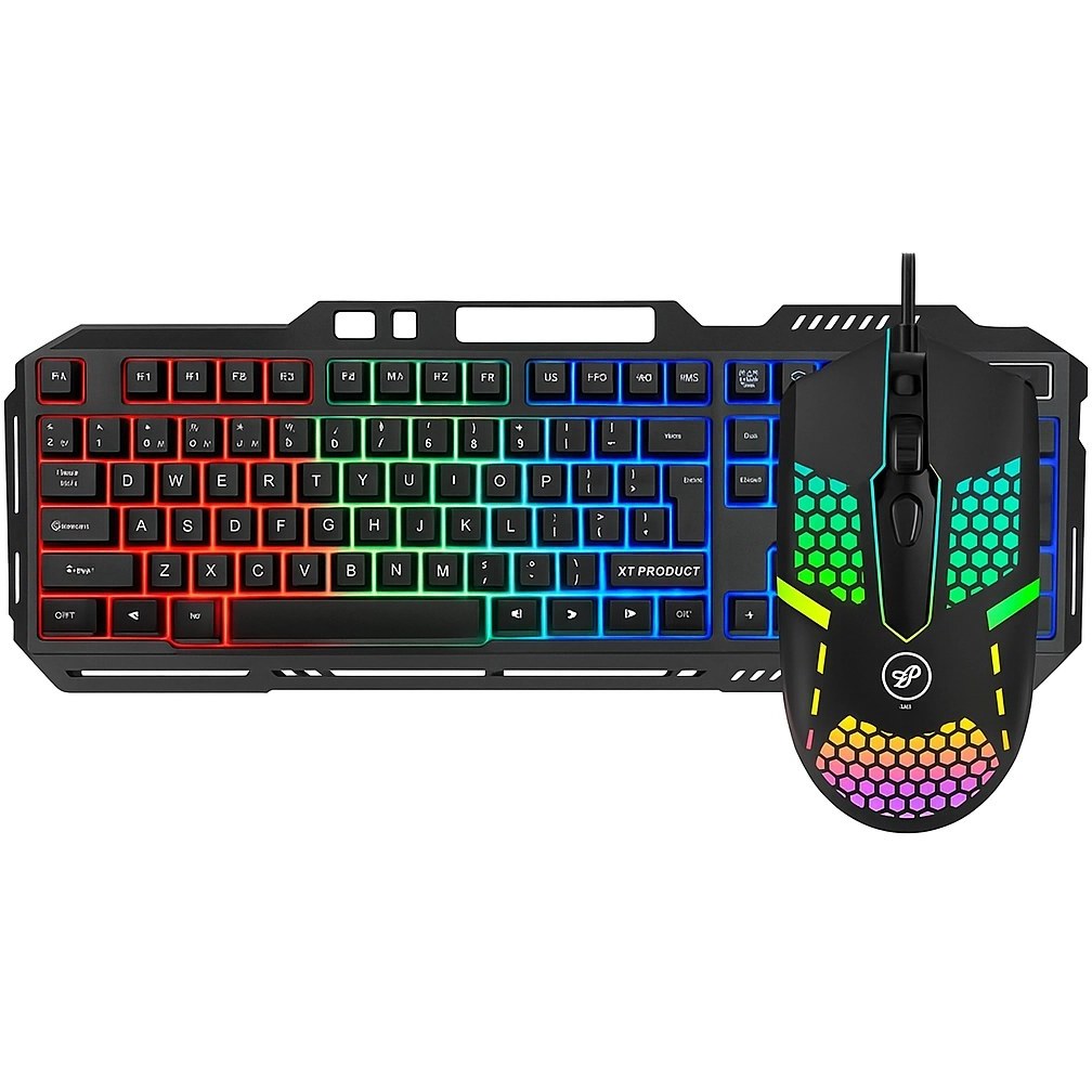 ست گیمینگ ایکس پی مدل XP-11400N با بک لایت