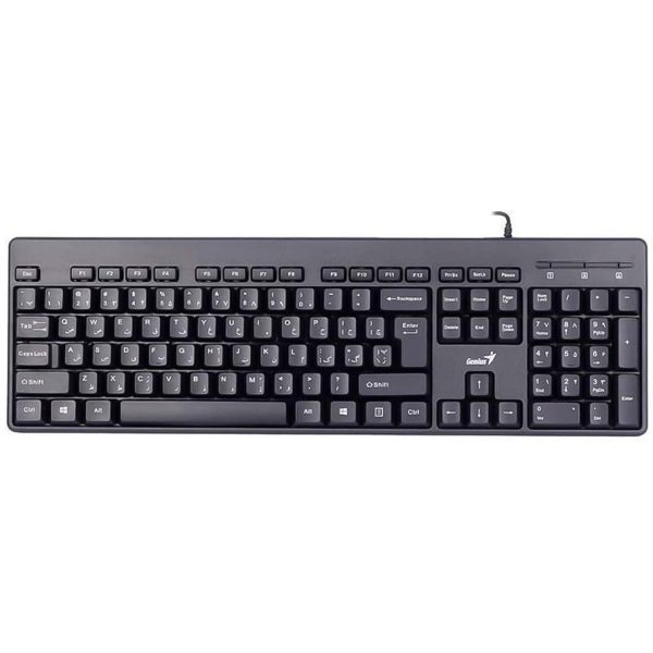 کیبورد باسیم جنیوس مدل KB-116 سوییچ ممبران