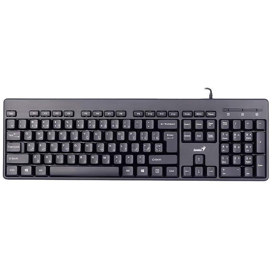 کیبورد باسیم جنیوس مدل KB-116 سوییچ ممبران