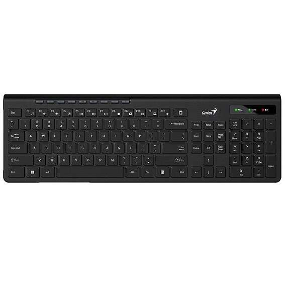 کیبورد بی سیم جنیوس مدل SlimStar 7230 سوییچ ممبران