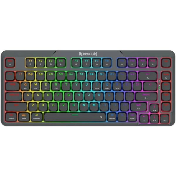 کیبورد بی سیم گیمینگ ردراگون مدل AETHER K706 PRO با سوئیچ مکانیکال قرمز