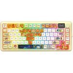 کیبورد بی سیم گیمینگ ردراگون مدل FLEKACT K708 GF PRO RGB