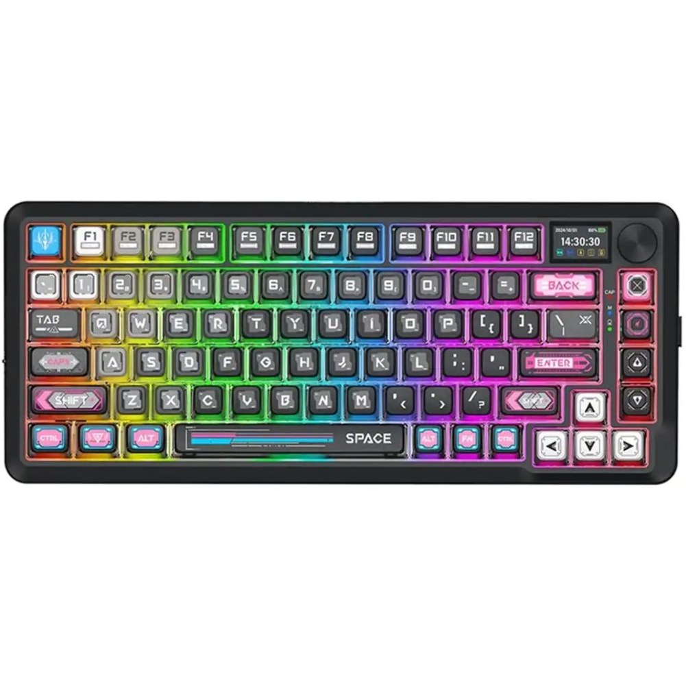 کیبورد بی سیم گیمینگ ردراگون مدل FLEKACT K708 MC PRO RGB
