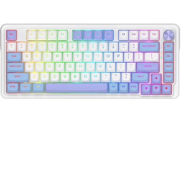 کیبورد بی سیم گیمینگ ردراگون مدل UCAL MAX K673 WBP RGB