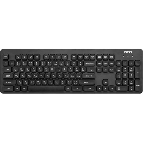 کیبورد بی‌سیم تسکو مدل TK 7003W سوییچ ممبران