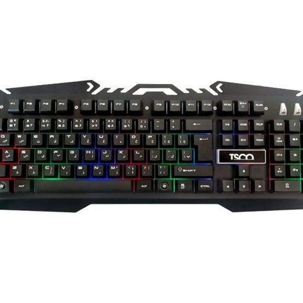 کیبورد تسکو مدل TK8021L با سیم RGB