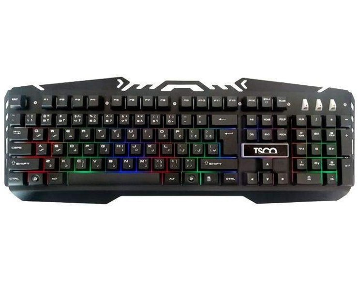 کیبورد تسکو مدل TK8021L با سیم RGB