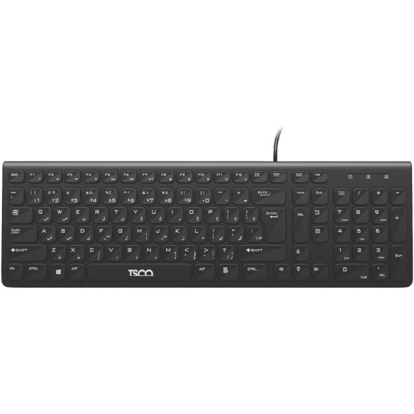 کیبورد تسکو مدل TK8038 با سیم