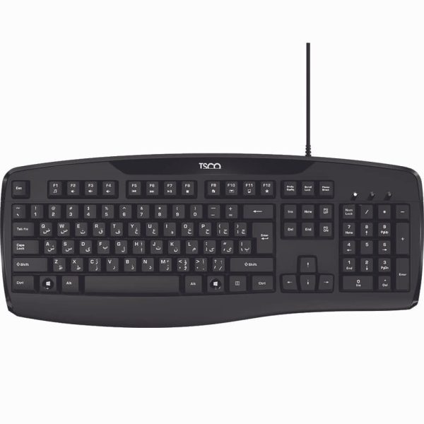 کیبورد تسکو مدل TK8043 با سیم