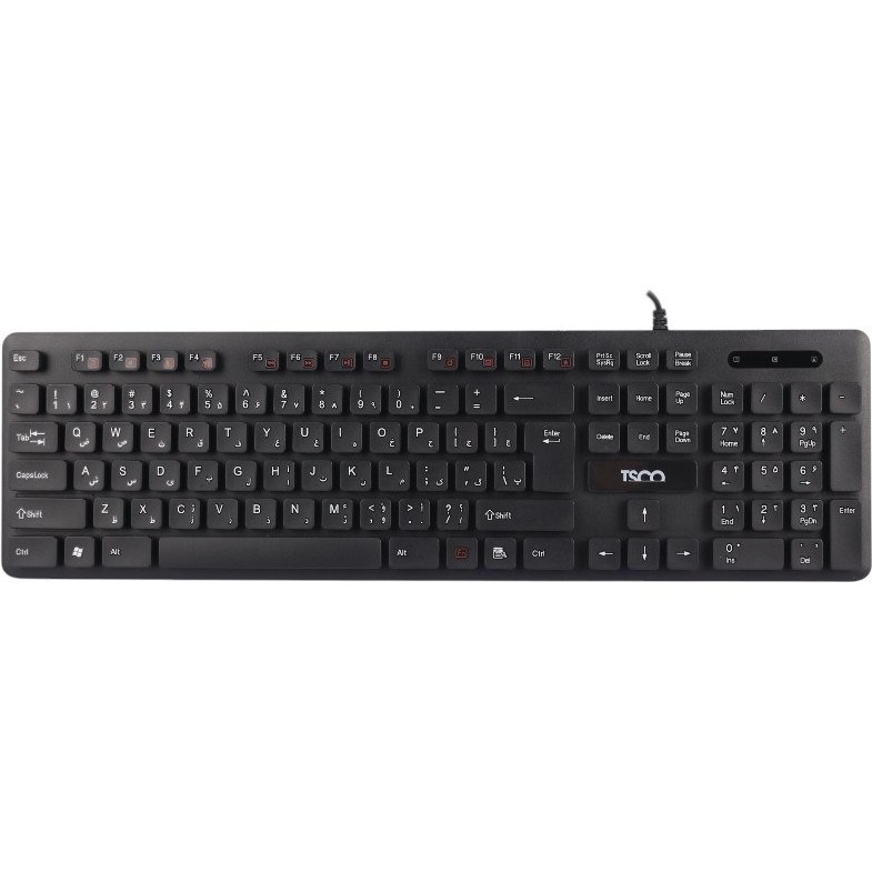 کیبورد تسکو مدل TK8045 با سیم