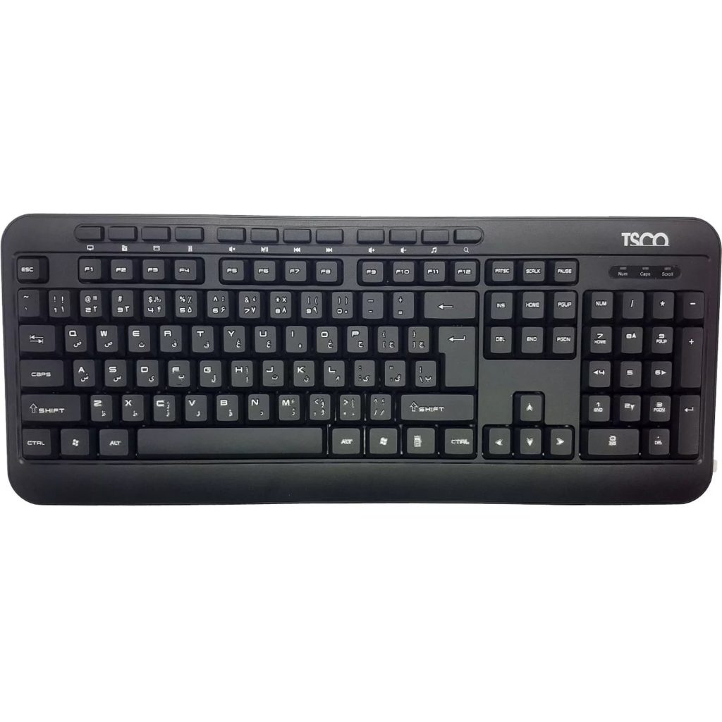 کیبورد تسکو مدل TKM8011 با سوئیچ ممبران