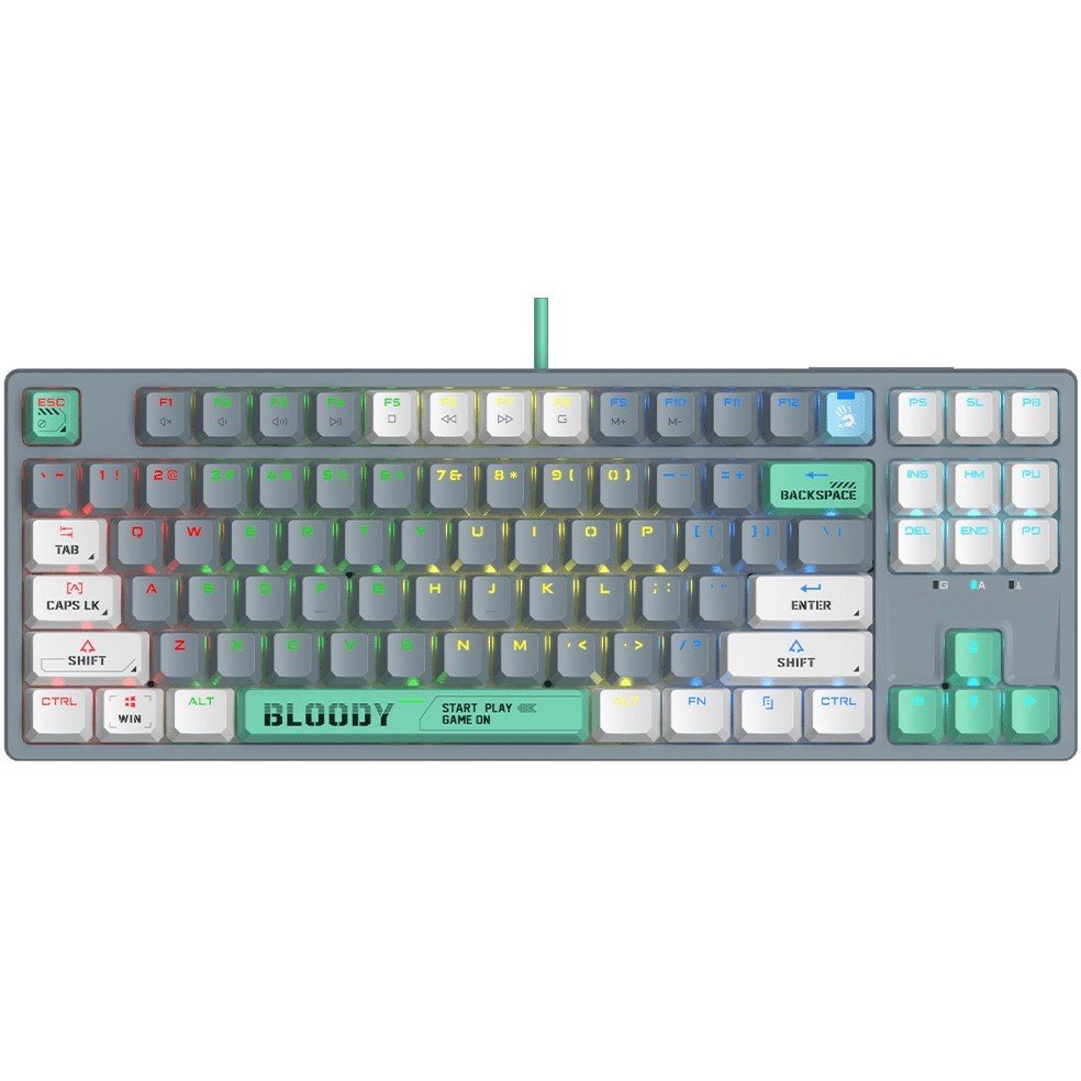 کیبورد گیمینگ ای فورتک مدل S87 با سیم