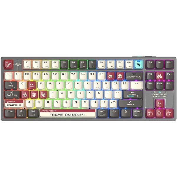 کیبورد گیمینگ ای فورتک مدل WS87 بی سیم