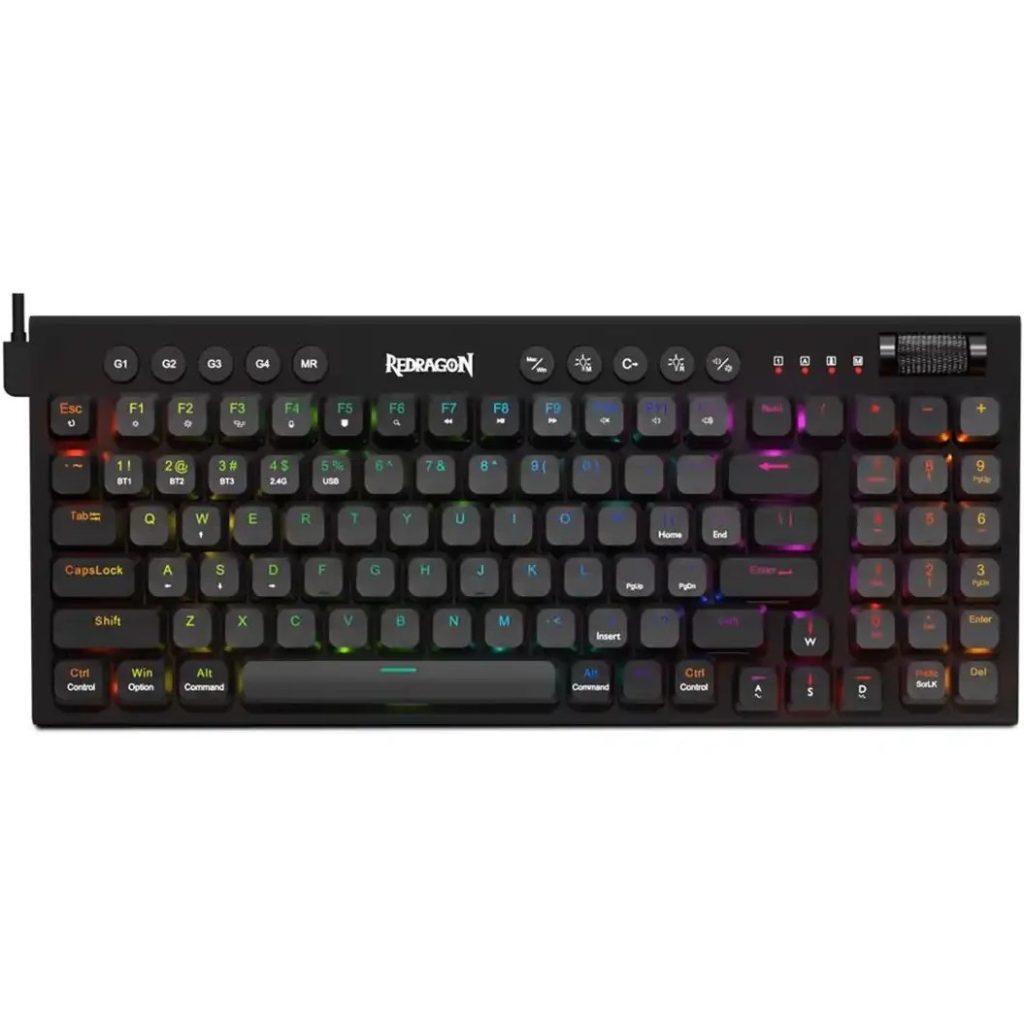 کیبورد گیمینگ ردراگون SION K653 RGB با سیم سوییچ قرمز