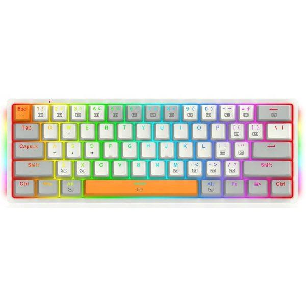 کیبورد گیمینگ ردراگون مدل Akali K642 WGO با سوییچ قرمز