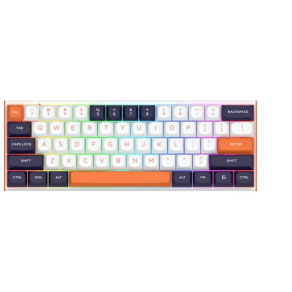 کیبورد گیمینگ ردراگون مدل Fidd K683 WBO با سوئیچ مکانیکال RGB با سیم