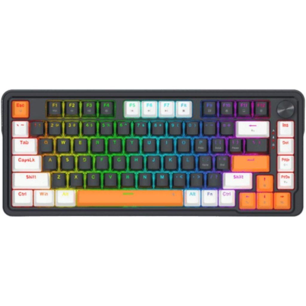 کیبورد گیمینگ ردراگون مدل Landshaker K714WBO با سیم RGB