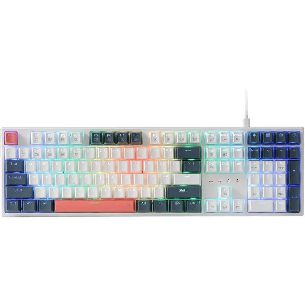 کیبورد گیمینگ ردراگون مدل Trundle K668 WBO با سیم RGB