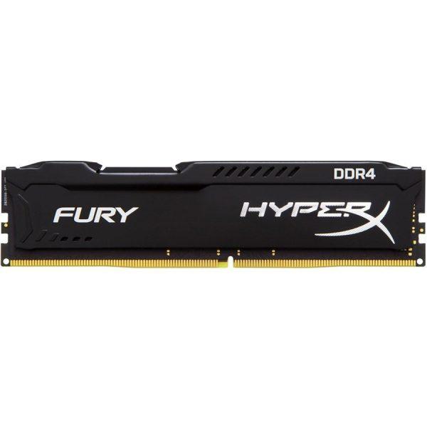 رم کامپیوتر هایپر ایکس تک کاناله Fury فرکانس 2400 مگاهرتز DDR4 تایمینگ CL15 حافظه 8 گیگابایت