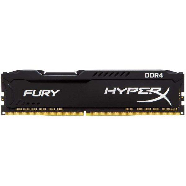 رم کامپیوتر هایپر ایکس تک کاناله Fury فرکانس 2400 مگاهرتز DDR4 تایمینگ CL15 حافظه 16 گیگابایت