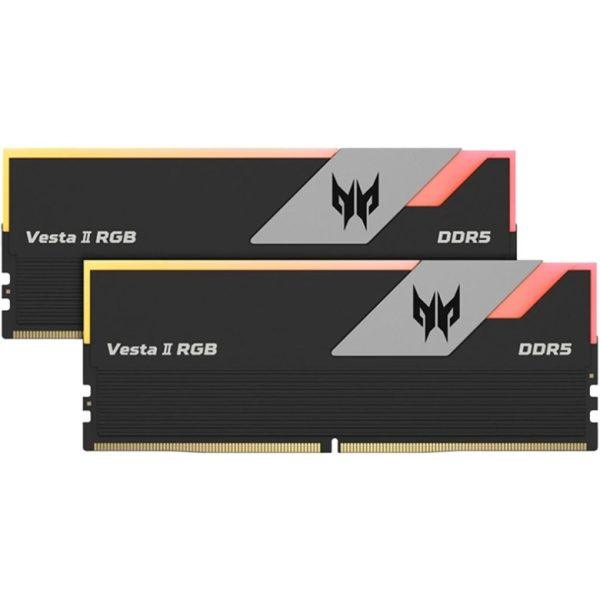 رم ایسر Predator Vesta II ظرفیت ۳۲ گیگابایت DDR5 دو کاناله ۶۰۰۰ مگاهرتز CL36