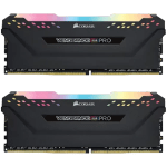 رم کامپیوتر کورسیر دو کاناله مدل VENGEANCE RGB PRO فرکانس 3600 مگاهرتز DDR4 تایمینگ CL18 حافظه 32 گیگابایت