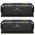 رم کامپیوتر کورسیر دو کاناله مدل Dominator Platinum RGB فرکانس 6000 مگاهرتز DDR5 تایمینگ CL36 حافظه 32 گیگابایت