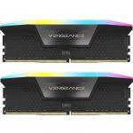 رم کامپیوتر کورسیر دو کاناله Vengeance RGB فرکانس 7000 مگاهرتز DDR5 تایمینگ CL40 حافظه 48 گیگابایت