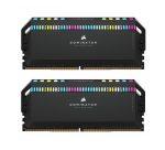 رم کامپیوتر کورسیر دو کاناله مدل Dominator Platinum RGB فرکانس 5200 مگاهرتز DDR5 تایمینگ CL40 حافظه 64 گیگابایت