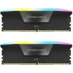 رم کامپیوتر کورسیر دو کاناله مدل Vengeance RGB فرکانس 6000 مگاهرتز DDR5 تایمینگ CL40 حافظه 64 گیگابایت