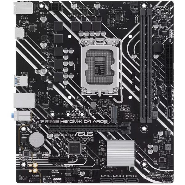 مادربرد ایسوس مدل PRIME H610M-K D4 ARGB DDR4