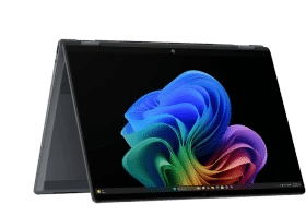 لپ تاپ اچ‌پی OmniBook X Flip 16-AS0023DX ظرفیت ۱ ترابایت با ۱۶ گیگابایت رم و پردازنده Core Ultra 7